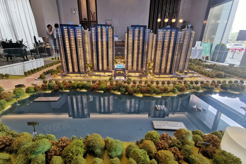 杭州绿城春风金沙-沙盘图(54) - 杭州安居客