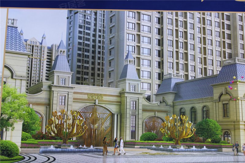 濮阳荣域花果园天鹅堡-效果图(27) - 濮阳安居客