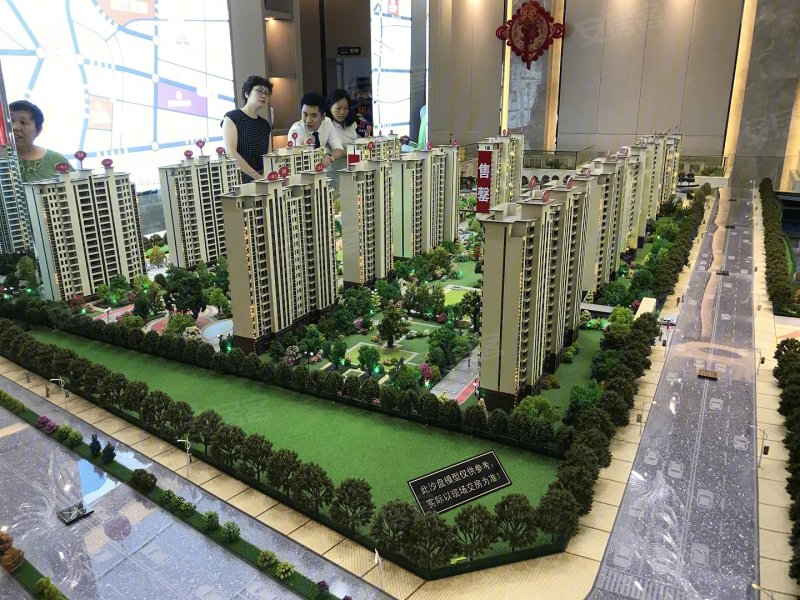 锦绣·滨江首府沙盘图