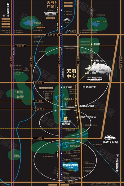 成都保利天空之城泊苑-交通图(32) - 成都安居客