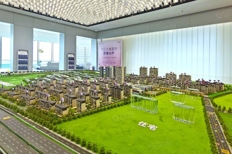 华润置地大连湾国际社区沙盘图
