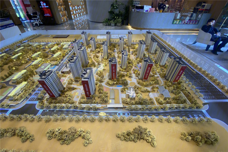 郑州建业天汇城-沙盘图(101 郑州安居客