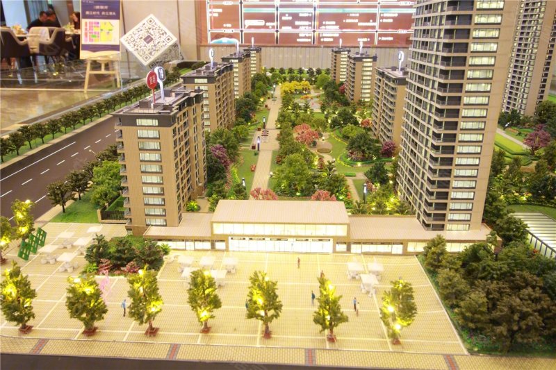 杭州滨江新希望拥潮府-沙盘图(59) - 杭州安居客
