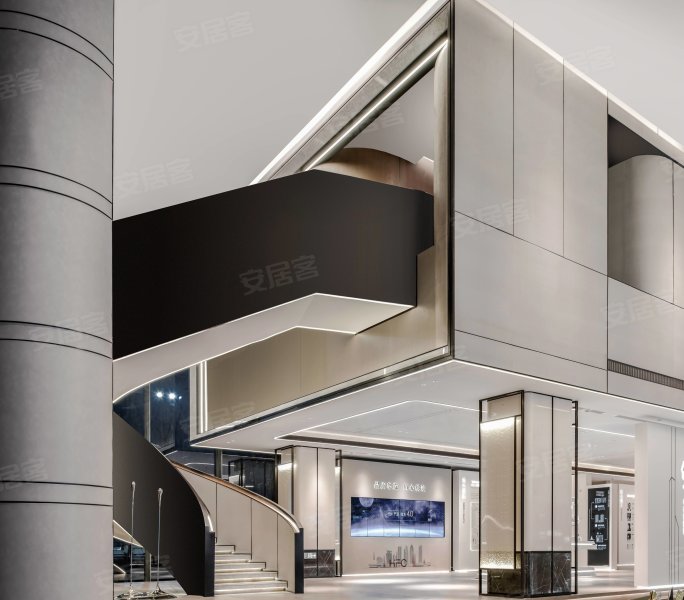 hfc华发金融活力城实景图