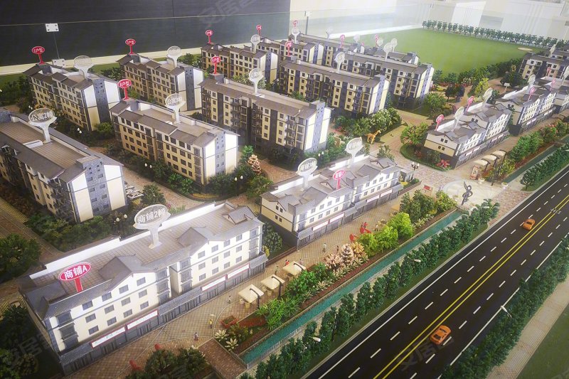 丽江翡翠茗苑-沙盘图(13) - 丽江安居客