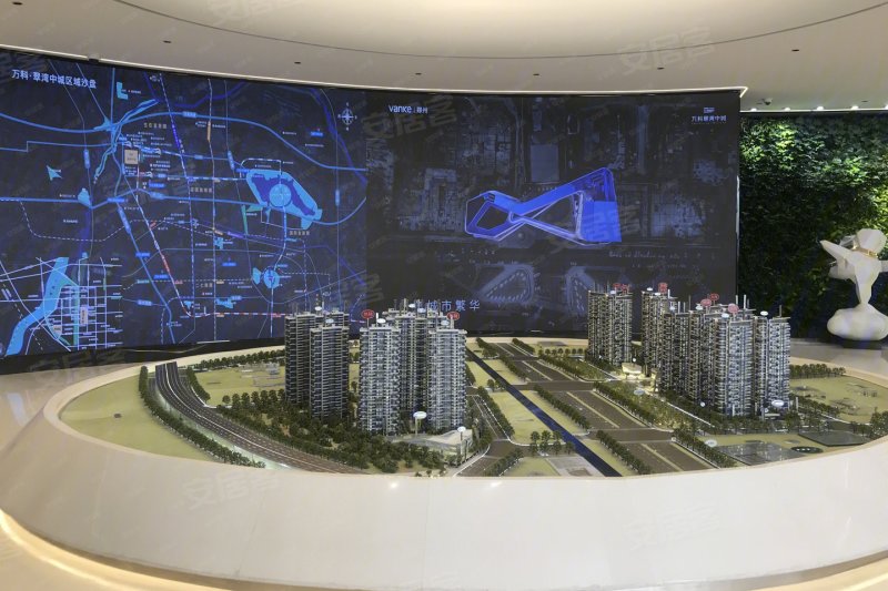 郑州万科翠湾中城二期-沙盘图(111) - 郑州安居客