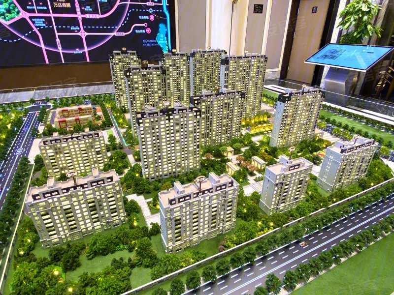 包头远洲·大都汇-沙盘图(88) - 包头安居客