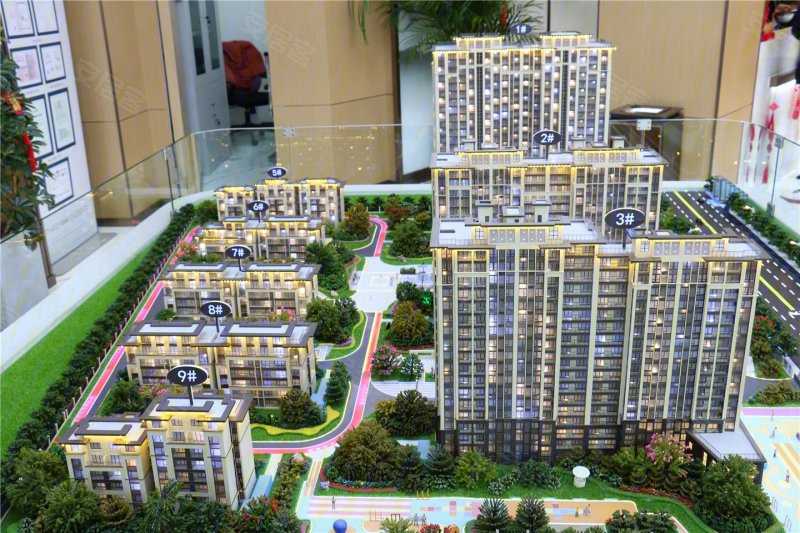 郑州金域华府-沙盘图(77) - 郑州安居客