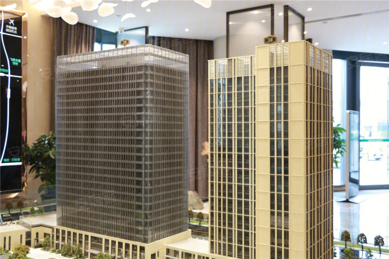 海信贤文中心写字楼沙盘图