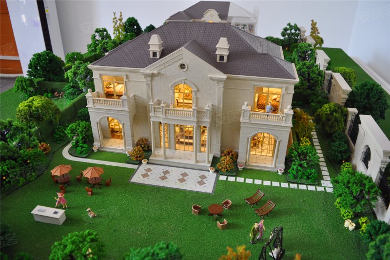 上海东郊罗兰别墅-沙盘图(148) - 上海安居客