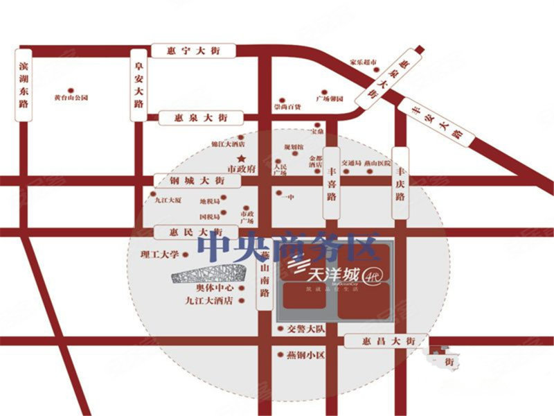 迁安市小区分布图图片