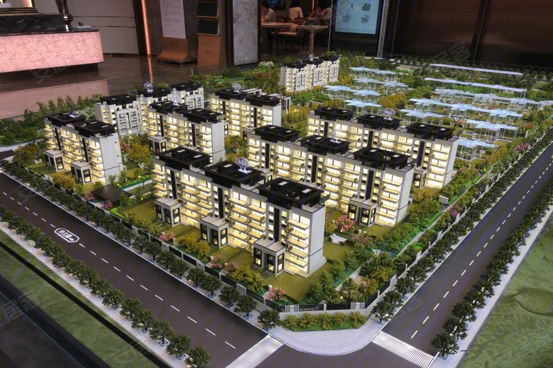 成都华发统建锦江大院-沙盘图(128) - 成都安居客