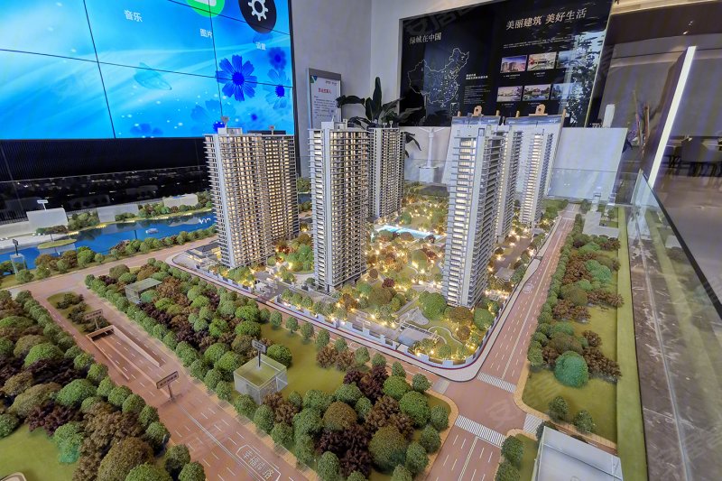 杭州绿城春风金沙-沙盘图(57) - 杭州安居客