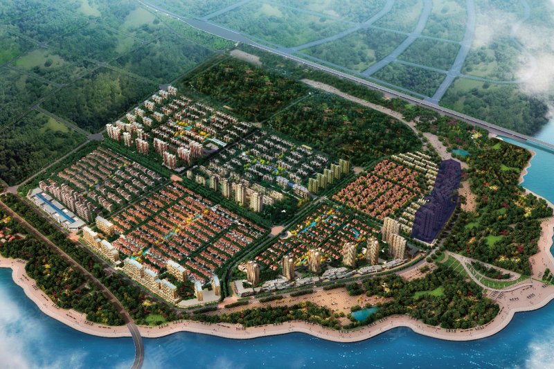 青岛龙湖滟澜海岸澜庭-沙盘图(13) - 青岛安居客