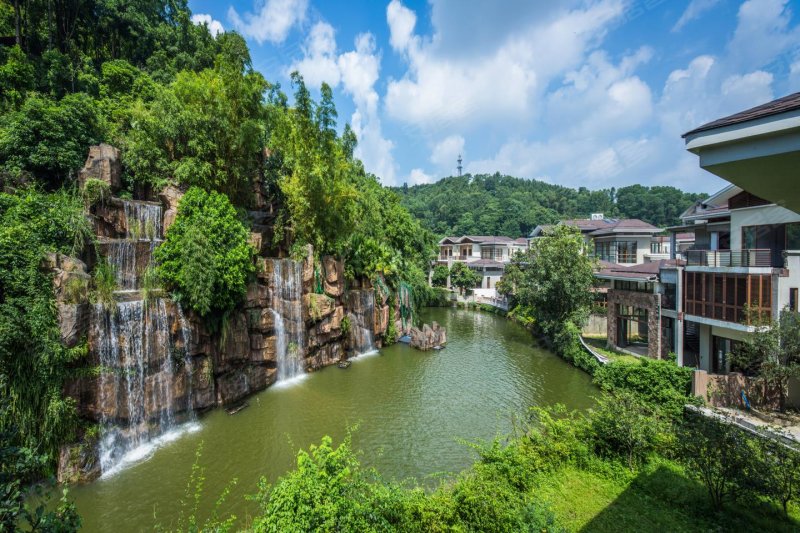 侨建御溪谷实景图