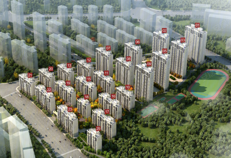 赣州中海·左岸馥园-效果图(41) - 赣州安居客