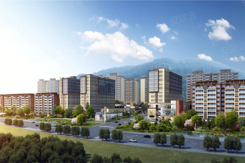 重庆天地源水墨江山-效果图(3) - 重庆安居客