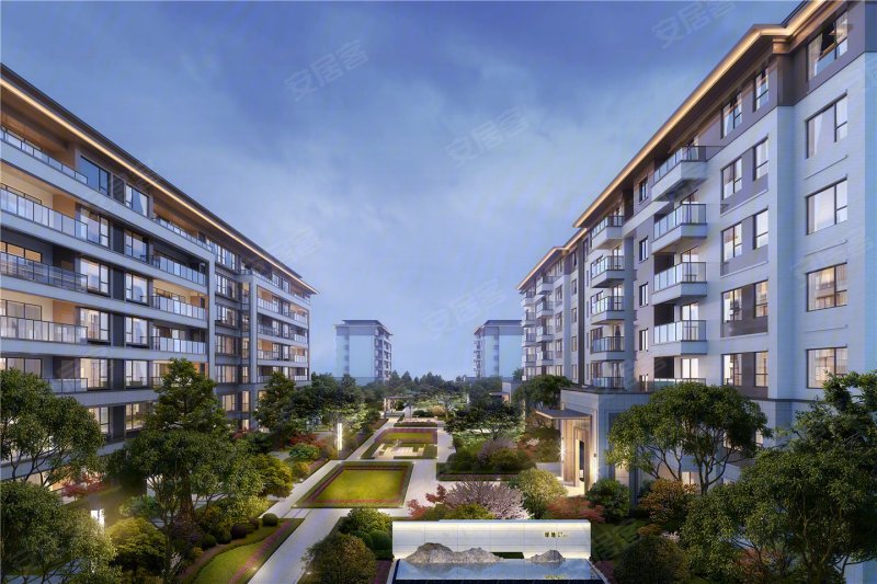 自贡绿地海上名门-效果图(10) - 自贡安居客