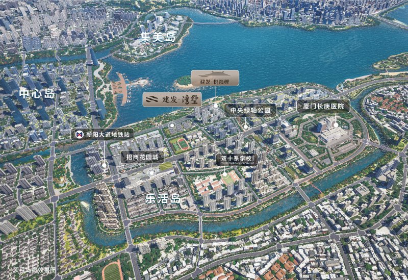 厦门建发湾墅/阅海-配套图(173) - 厦门安居客