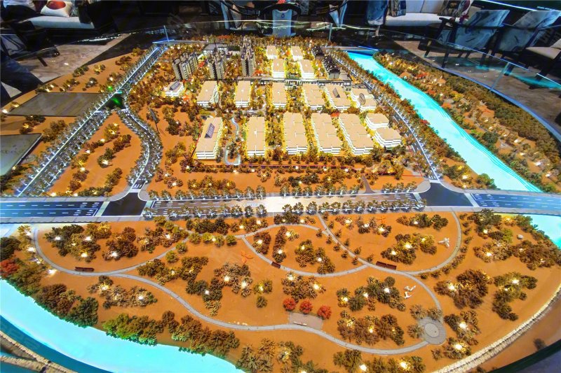 建发和玺沙盘图