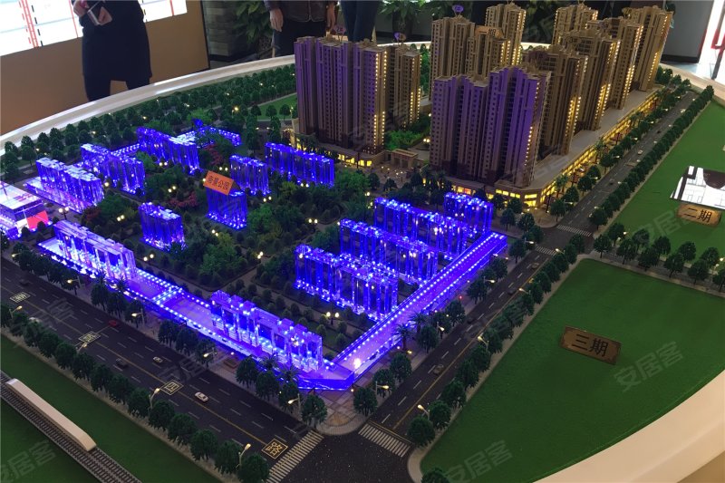 阳光城丽景湾沙盘图