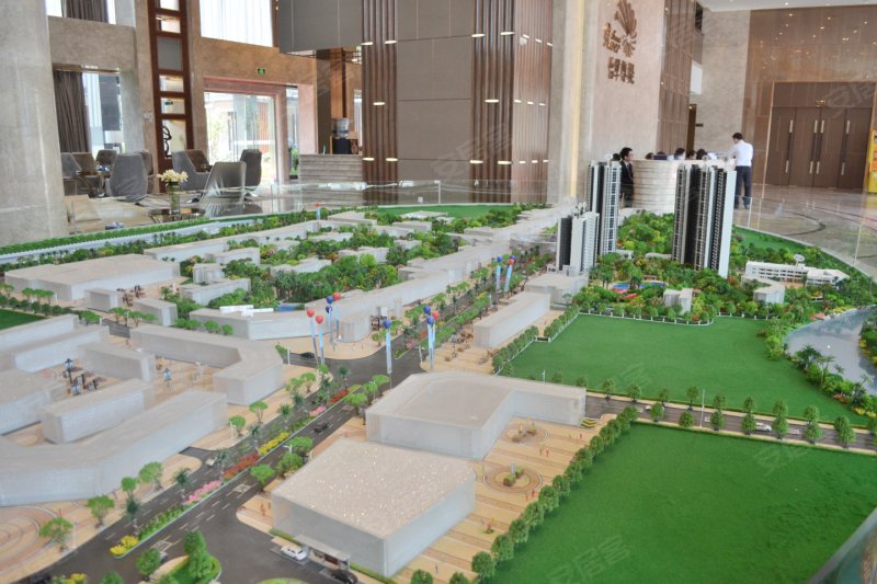 怡翠尊堤沙盘图