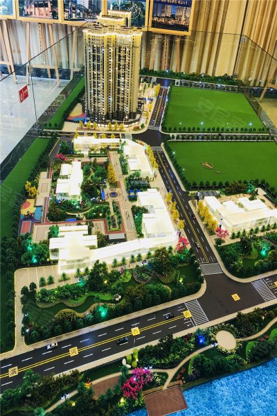 绵阳福星上江城-沙盘图(10) - 绵阳安居客