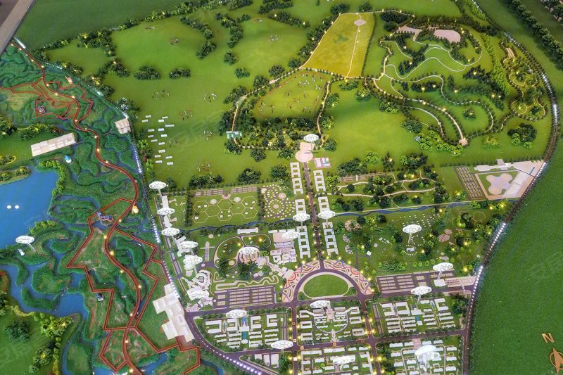 盛世草原沙盘图