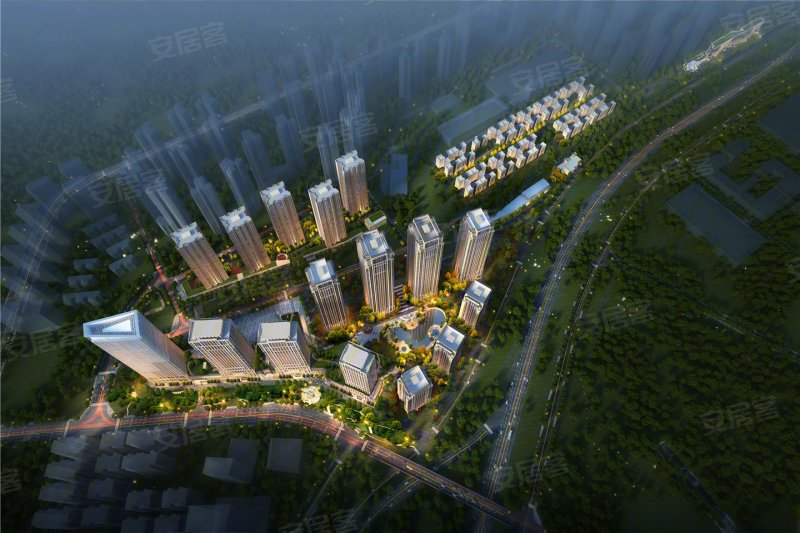 重庆恒大轨道时代-效果图(4) - 重庆安居客