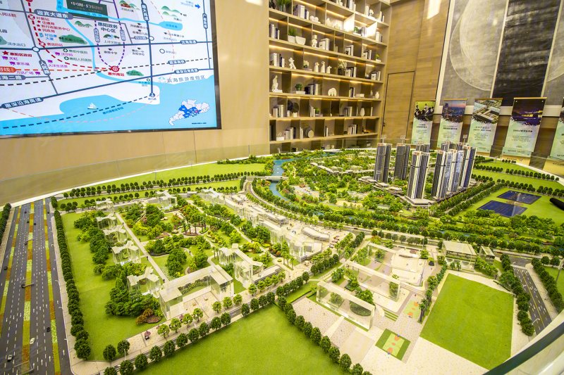 惠州中洲公园城-沙盘图(25) - 惠州安居客