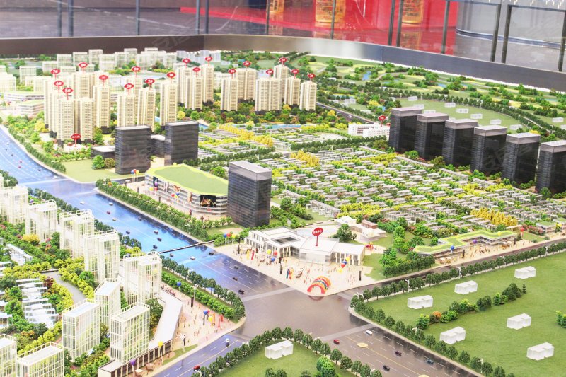 南宁绿地城沙盘图