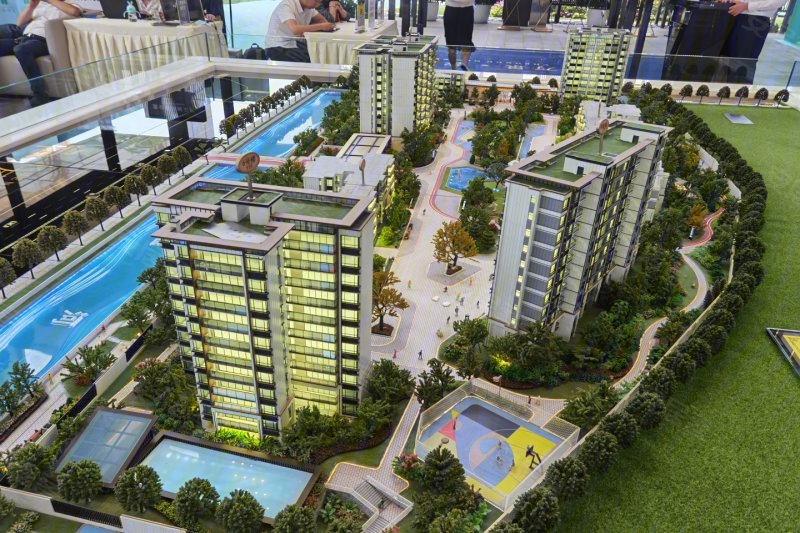 成都万景蓉元-沙盘图(50) - 成都安居客