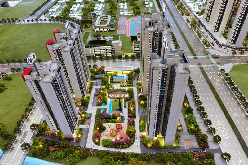 汕头中海地产悦江府北区-沙盘图(156) - 汕头安居客