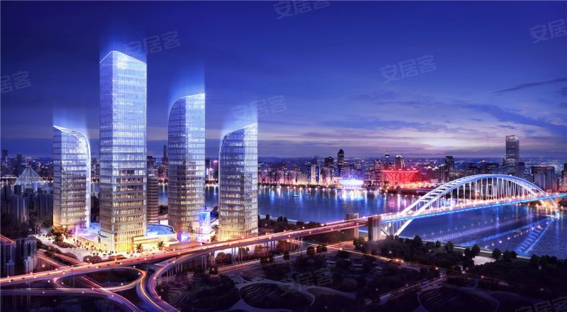 上海绿地黄浦滨江-效果图(19) - 上海安居客