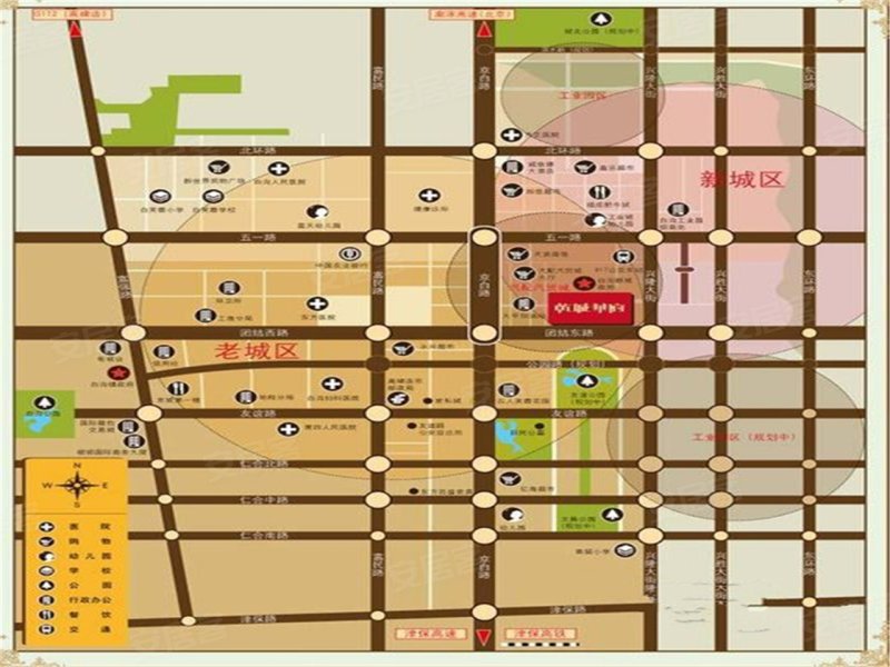 任丘乾城华府-交通图(35) - 任丘安居客