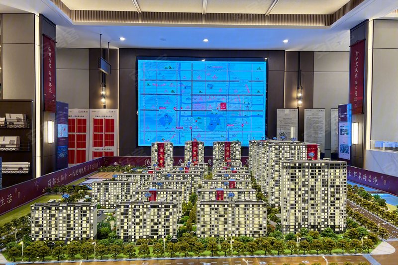 盐城盐城·凤樾府-沙盘图(39) - 盐城安居客