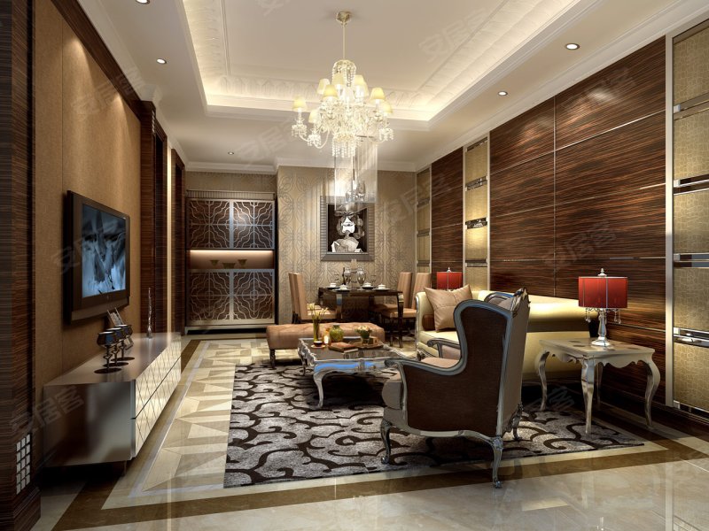 上海古北御庭-样板间图(124) - 上海安居客