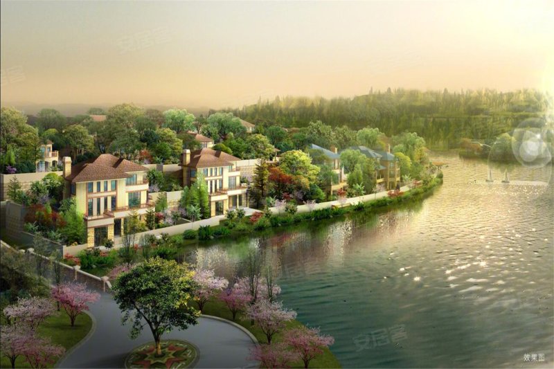 东亚白云湖效果图