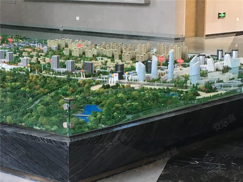 建业十八城沙盘图