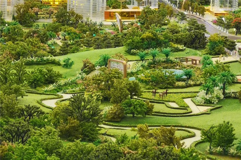 金科碧桂园旭辉千江凌云沙盘图