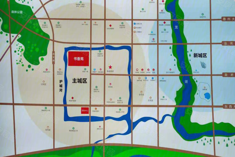 息县北环路规划图图片
