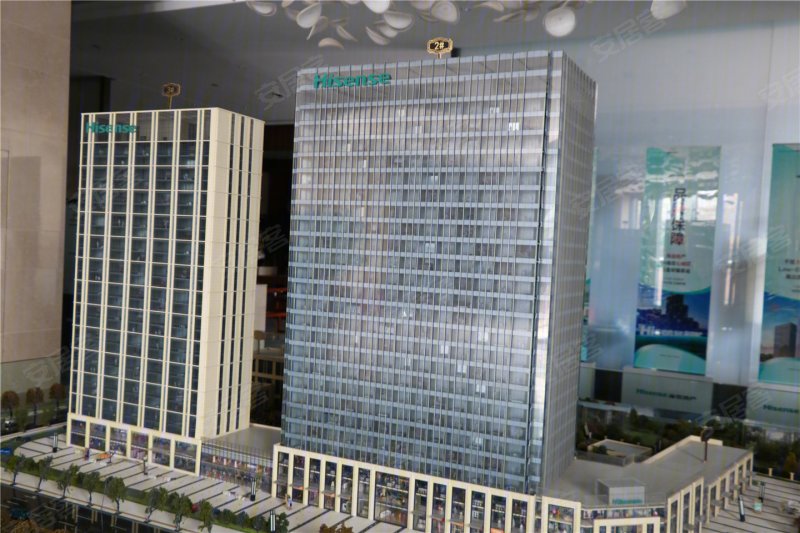 海信贤文中心写字楼沙盘图