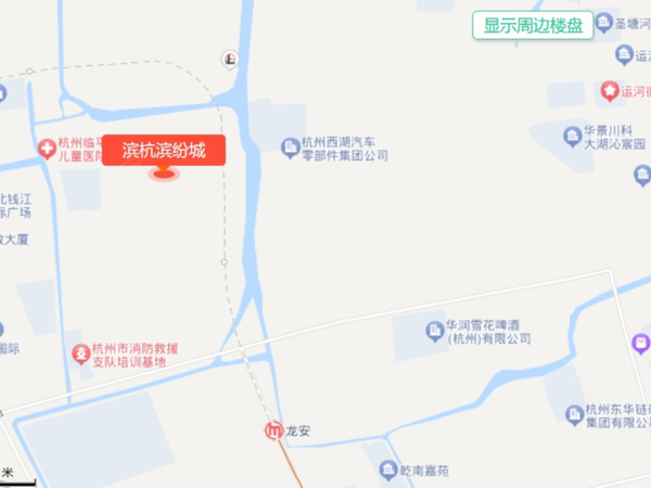 滨杭滨纷城，杭州滨杭滨纷城房价，楼盘户型，周边配套，交通地图，康信路与荷禹路交汇处 - 安居客