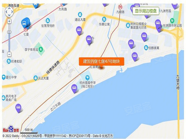 建发华发江月望云，杭州建发华发江月望云房价，楼盘户型，周边配套，交通地图，红普路与大王庙路交叉口 - 安居客