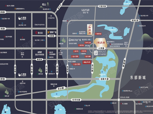 众安·祥源府,淮北众安·祥源府房价,楼盘户型,周边配套,交通地图,淮北市相山区人民中路312号(龙山路东侧、人民中路北侧) - 安居客