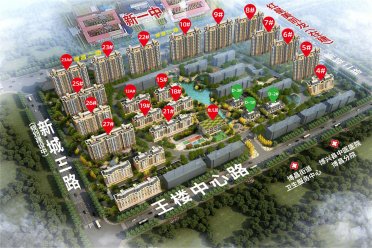 滨州博兴县博昌街道溪湖茗筑楼盘新房真实图片