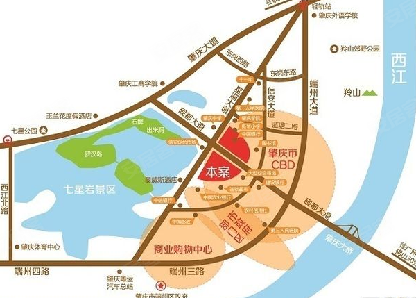 肇庆敏捷城规划图图片