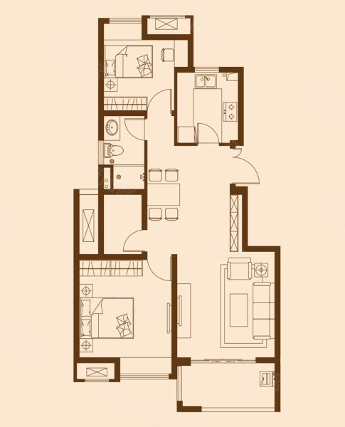 融侨观邸户型图