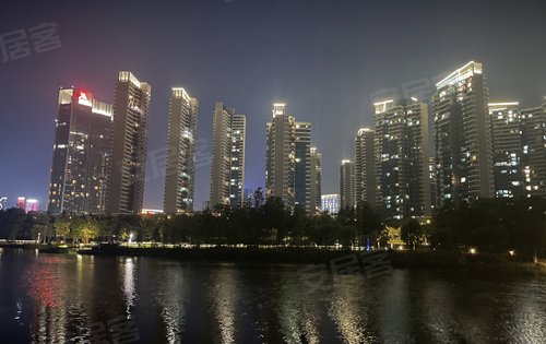 南沙蕉门河公园夜景图片
