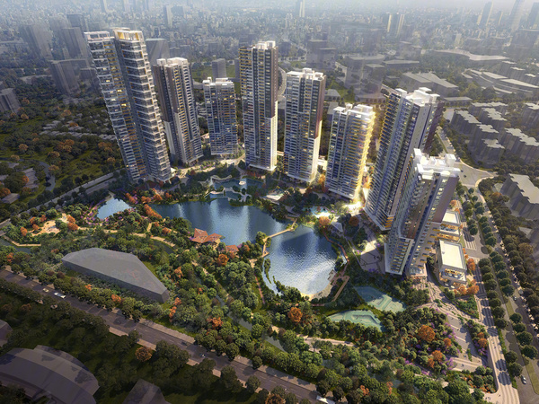 麓湖生态城 成都麓湖生态城房价 楼盘户型 周边配套 交通地图 天府大道南一段与沈阳路西段交汇处 安居客